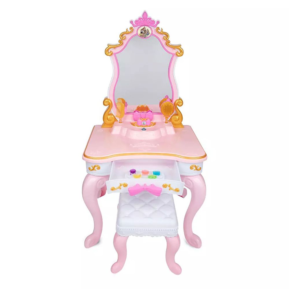 公式 ショップディズニー ディズニープリンセス おもちゃ ドレッサー スツール セット ミュージック トーキング