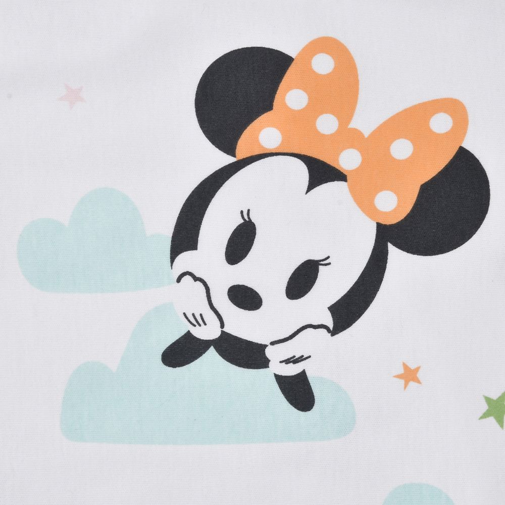 公式 ショップディズニー ミッキー ミニー ブランケット マイルストーン Rainbow With Clouds Disney Baby