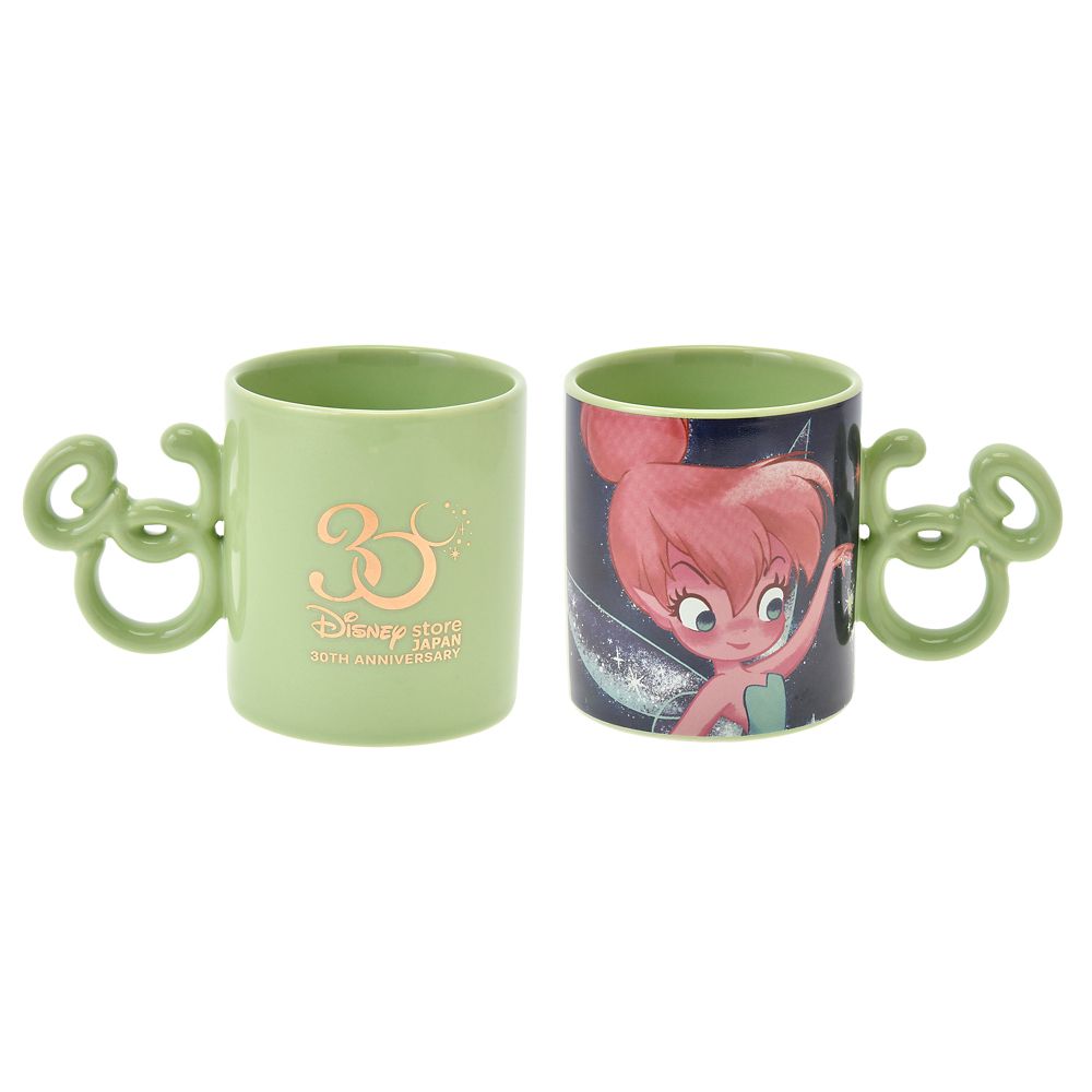 公式 ショップディズニー ティンカー ベル マグカップ Disney Store Japan 30th Anniversary