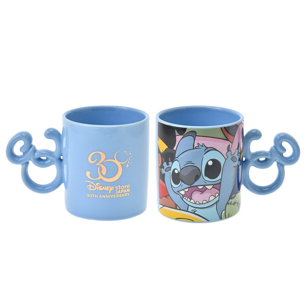 公式 ショップディズニー スティッチ スクランプ マグカップ Disney Store Japan 30th Anniversary