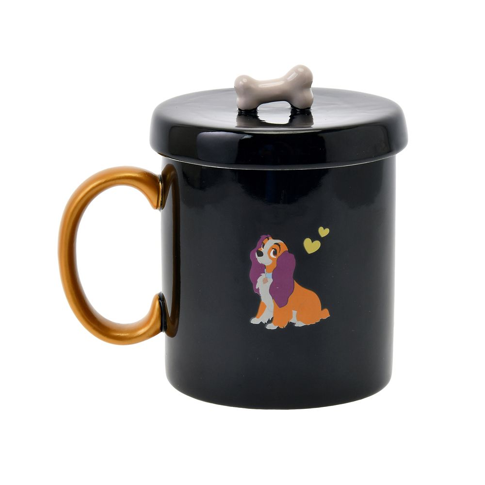 公式 ショップディズニー ディズニーキャラクター マグカップ ふた付き Dog Day 22