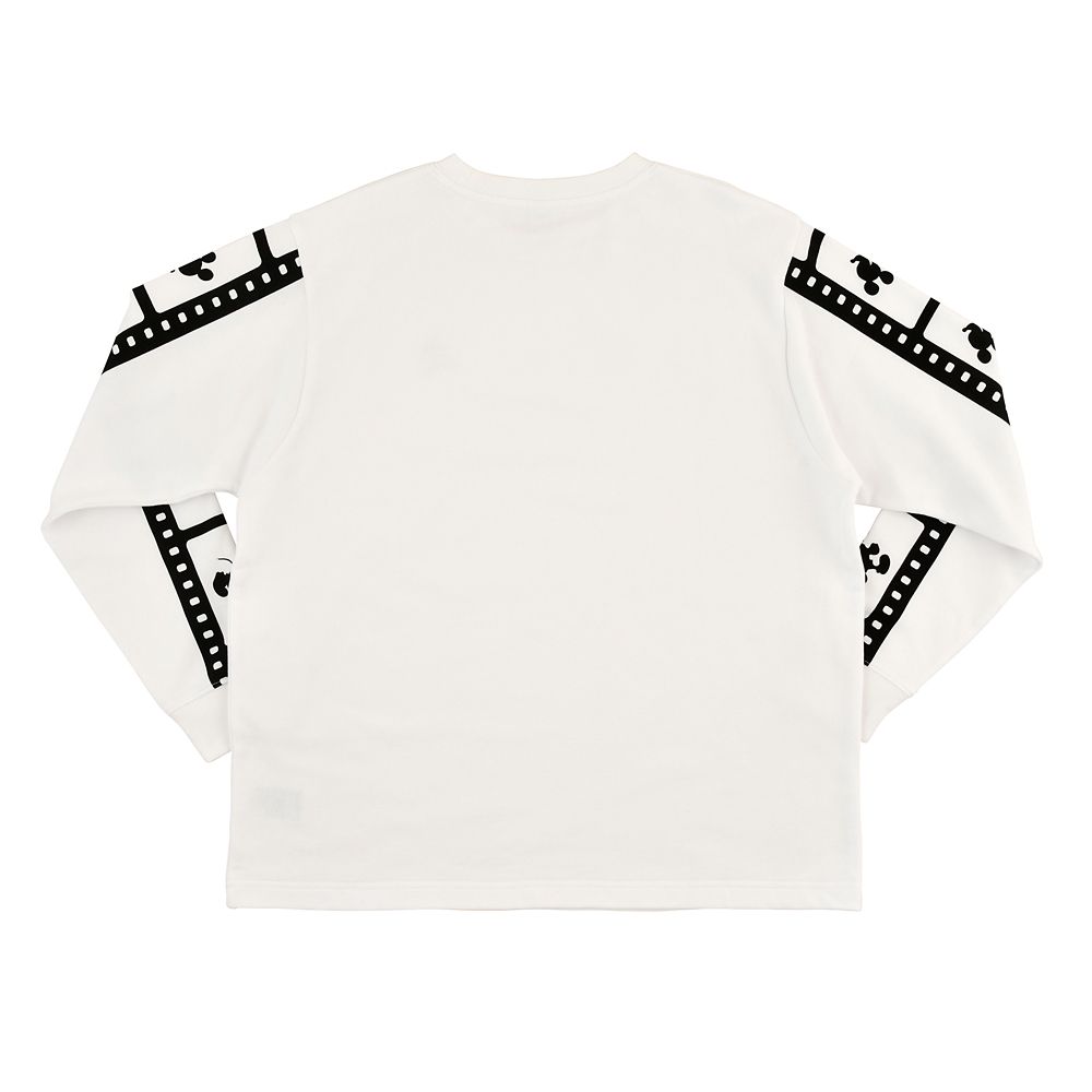 公式 ショップディズニー ミッキー 長袖トレーナー ホワイト Disney Store Japan 30th Running