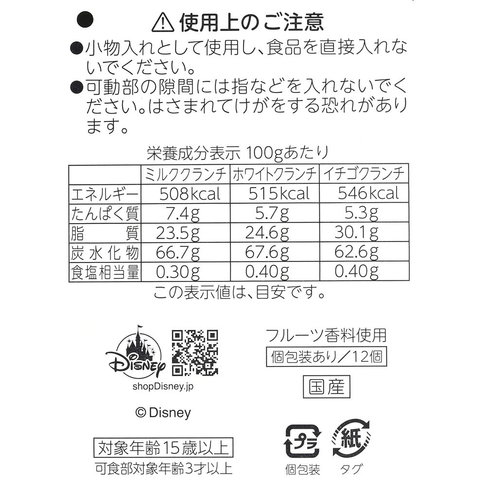 公式 ショップディズニー ミッキー フレンズ クランチチョコレート 缶入り ディズニーストア 渋谷公園通り店 30周年