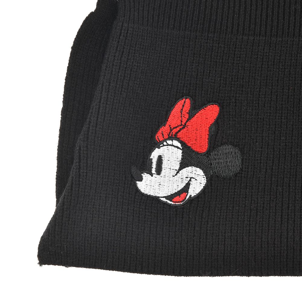 公式 ショップディズニー ミニー 帽子 バラクラバ ブラック Winter Accessory 22