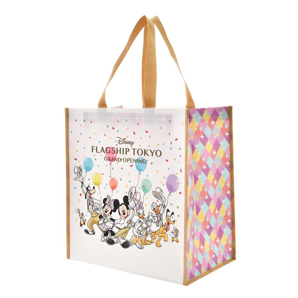 公式 ショップディズニー ミッキー フレンズ ショッピングバッグ エコバッグ Disney Flagship Tokyo Grand Opening