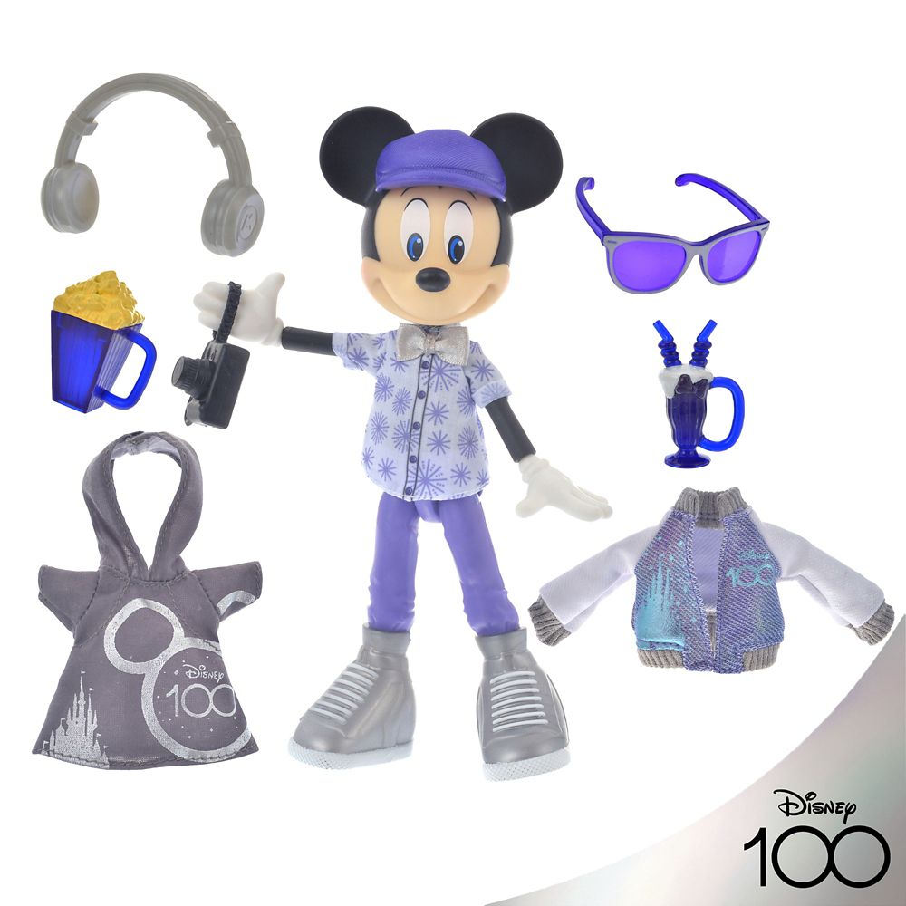 ミッキー フィギュア ファッションセット The Disney100 Platinum