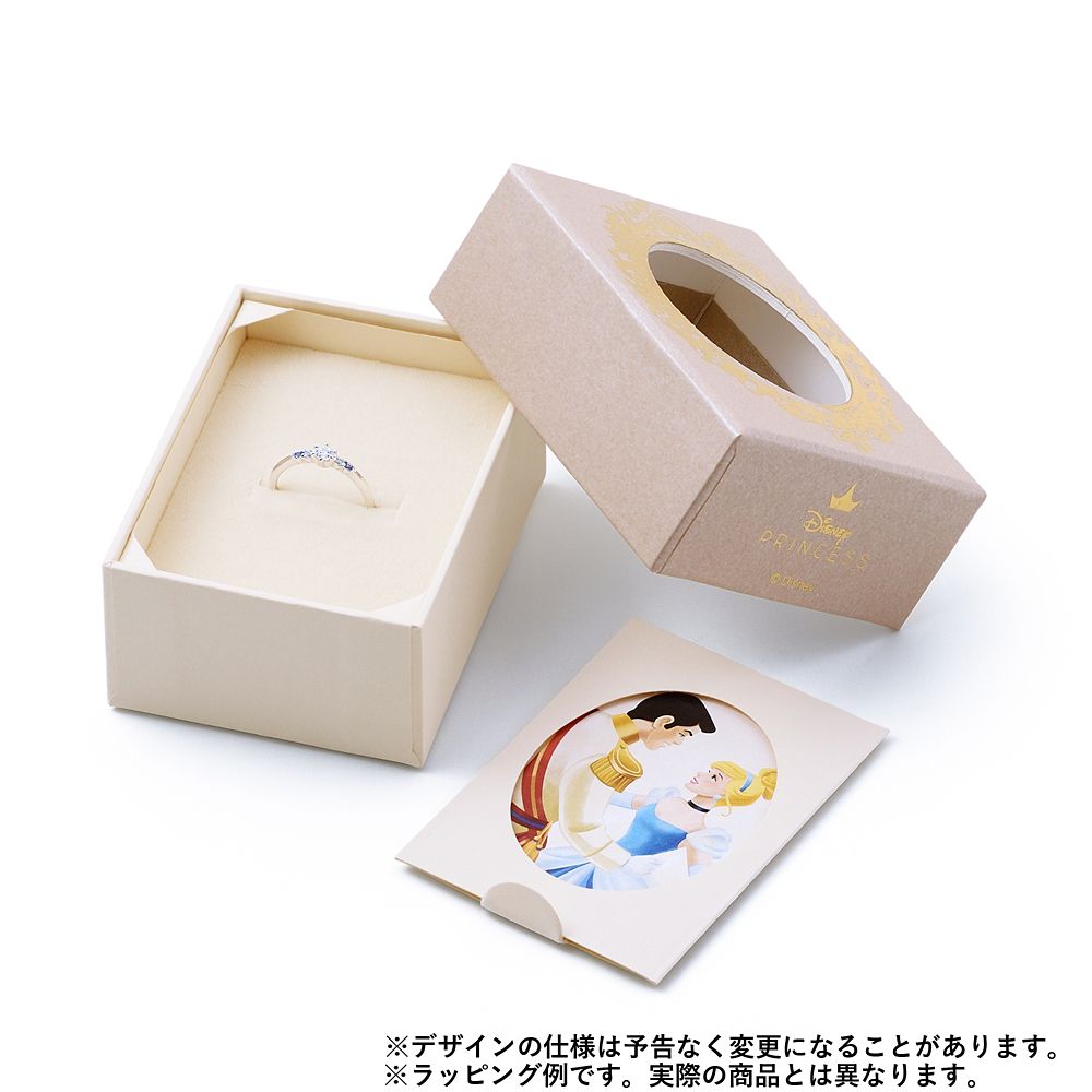 【ザ・キッス】DI-SN716DM ディズニープリンセス シンデレラ / シルバー ネックレス 50cm