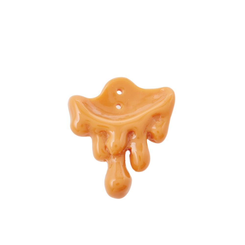 【キューポット】プーさん/ピアス　ハニーキャラメル