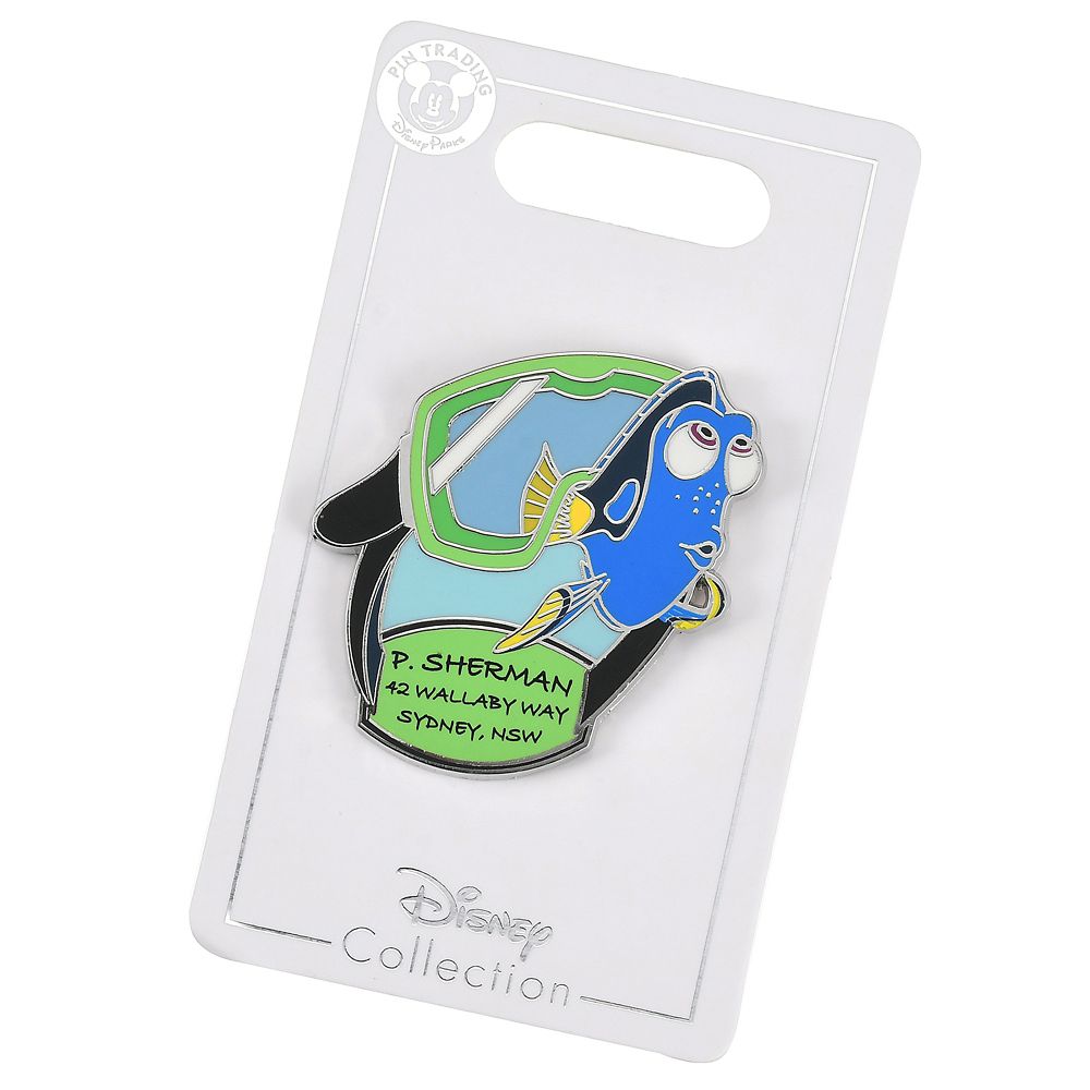 公式 ショップディズニー ドリー ピンバッジ P Sherman ファインディング ニモ