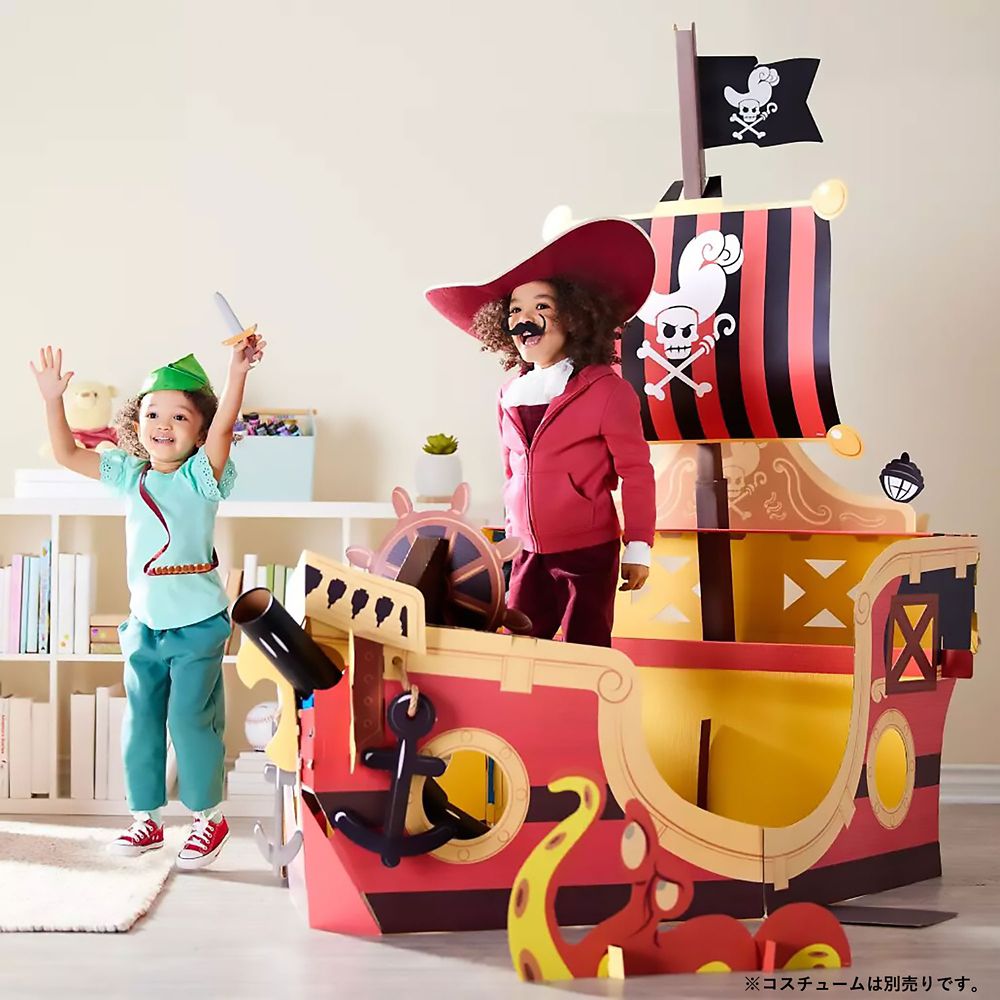 公式 ショップディズニー ピーター パン おもちゃ 海賊船 プレイセット