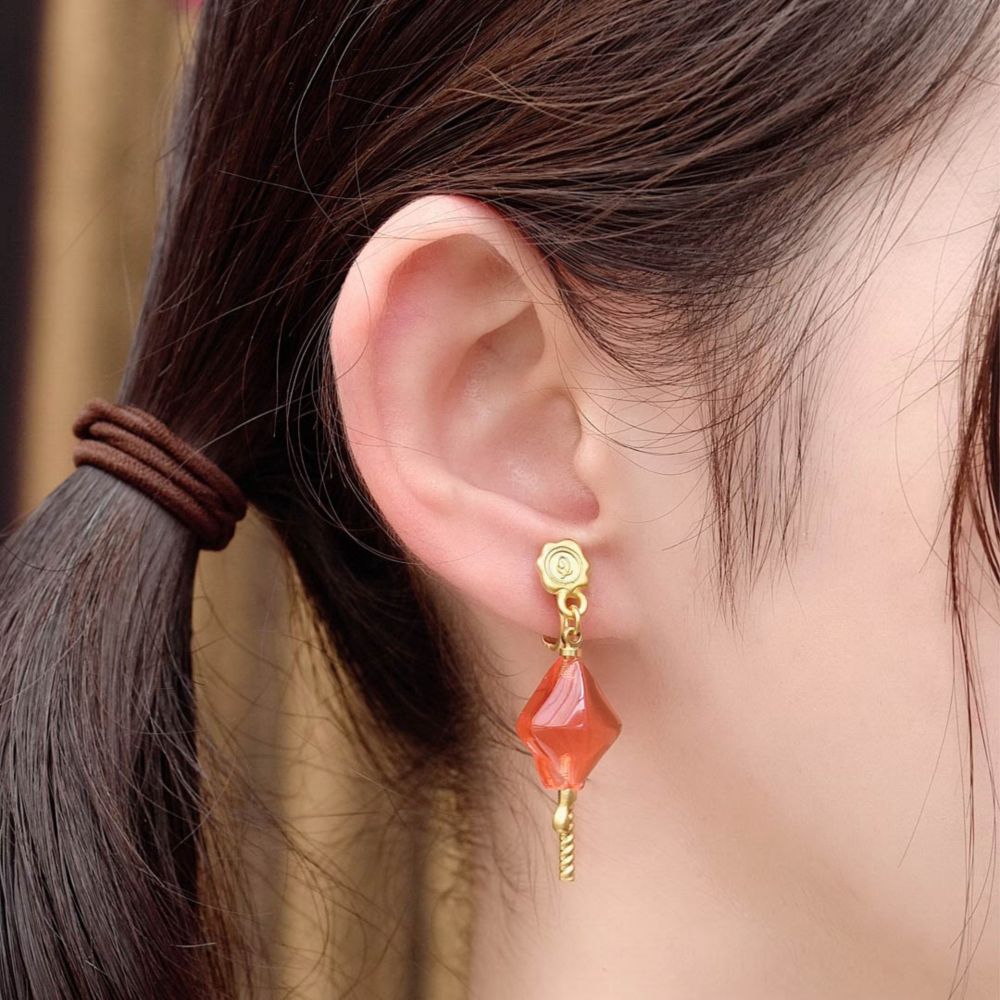 【キューポット】ケイト・ダイヤモンド/イヤリング　キャンディー