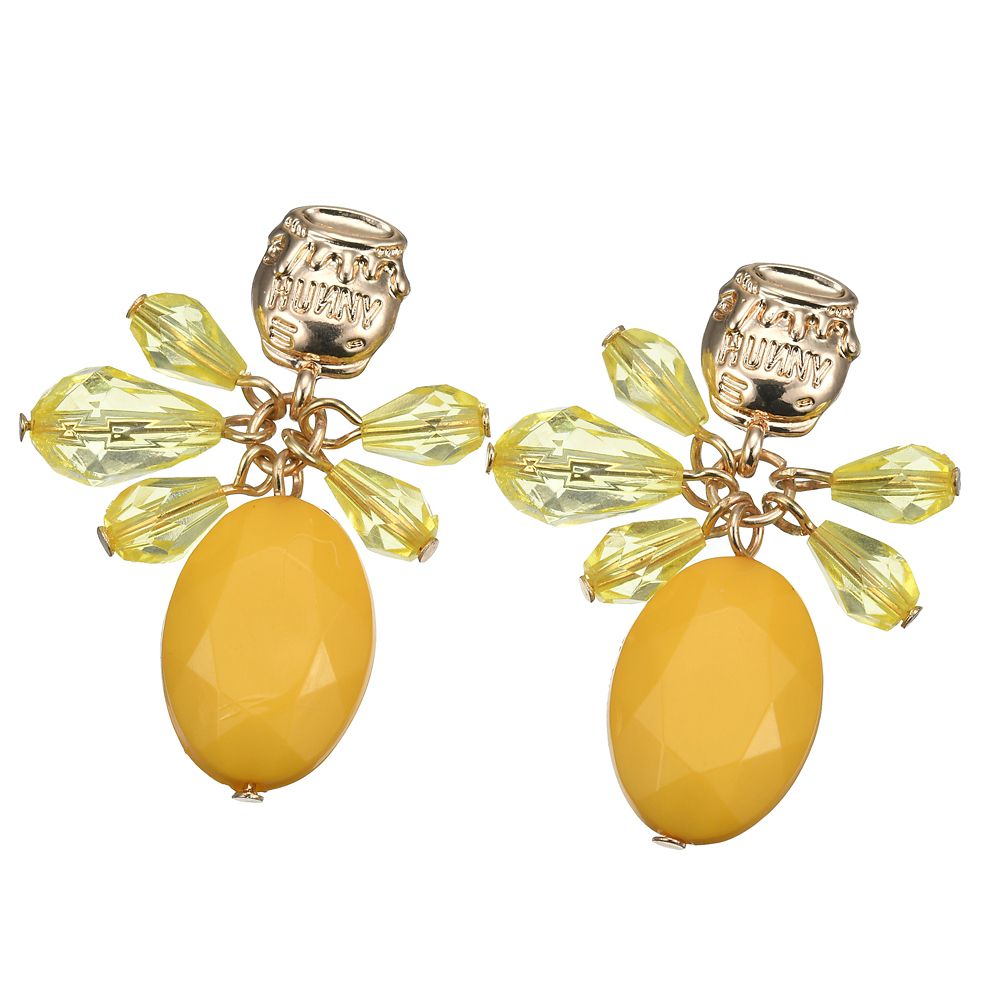 公式 ショップディズニー くまのプーさん ピアス ハニーポット ボックス入り