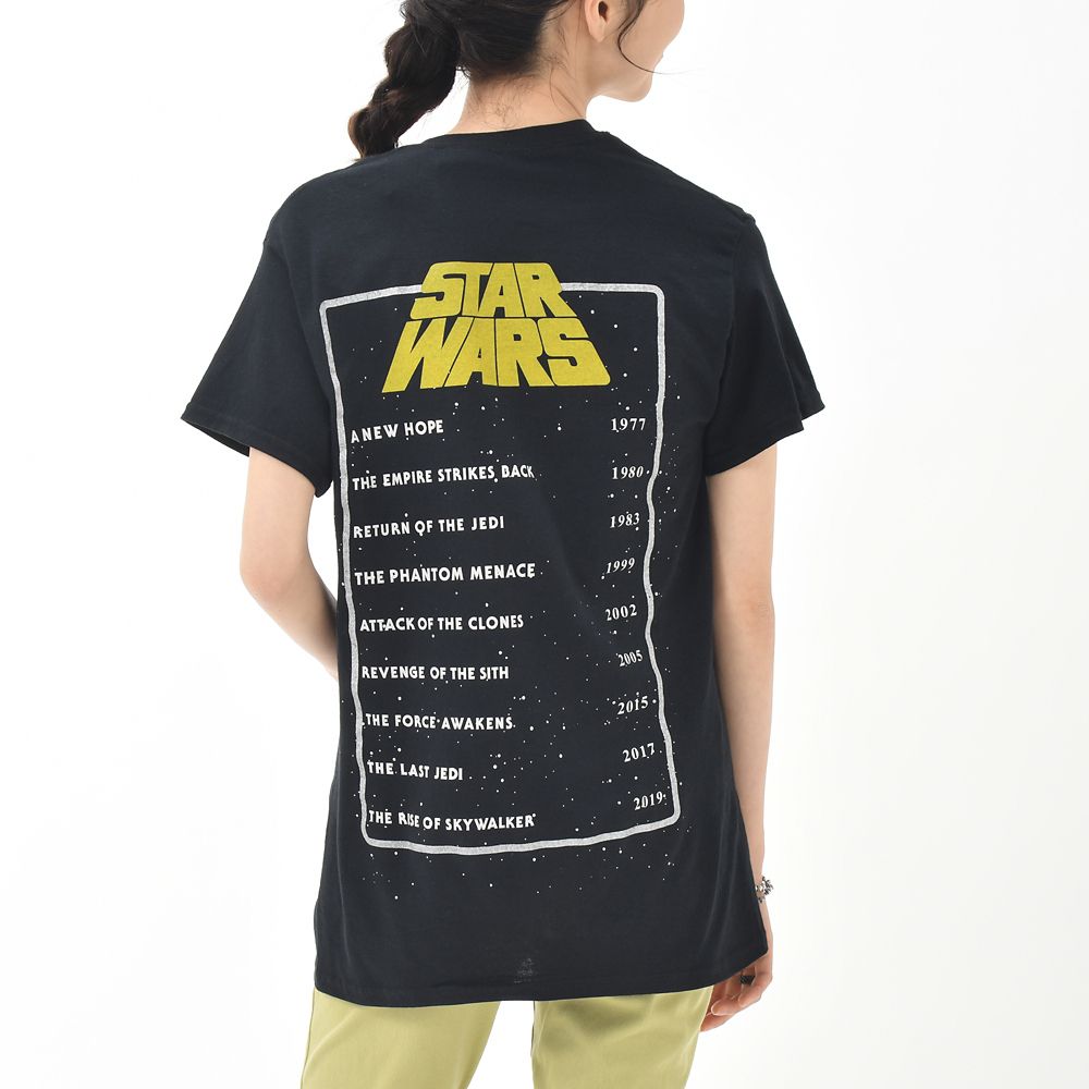 公式 ショップディズニー スター ウォーズ 半袖tシャツ L トリロジー