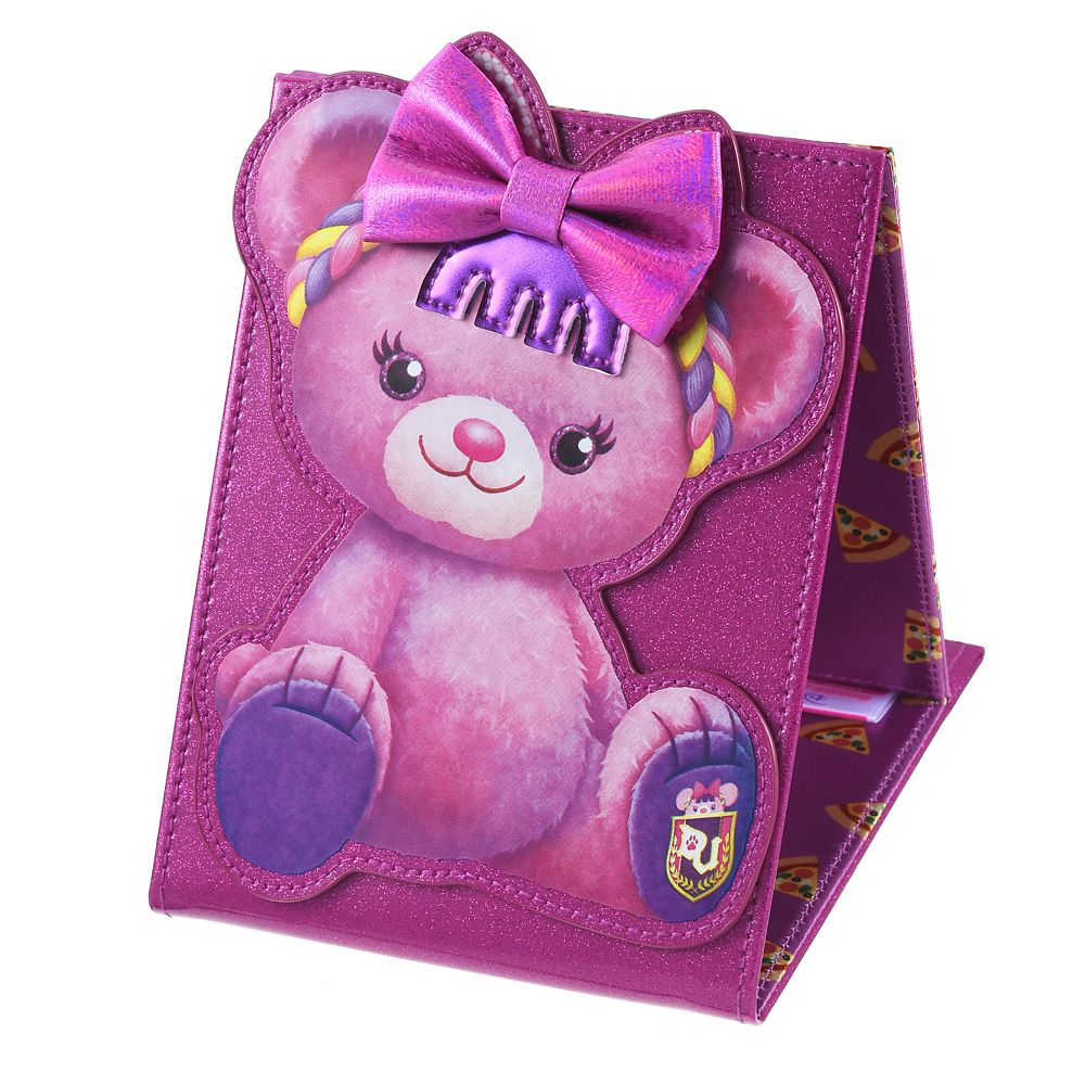 公式 ショップディズニー ユニベアシティ ペパロニ ミラー 鏡 折りたたみ式 Unibearsity 10th Anniversary