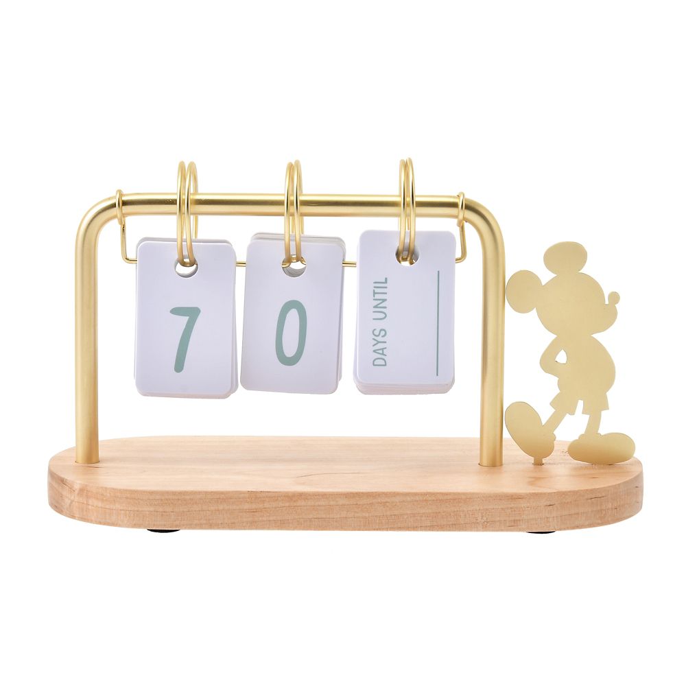 公式 ショップディズニー ミッキー カウントダウンカレンダー Dwell Well