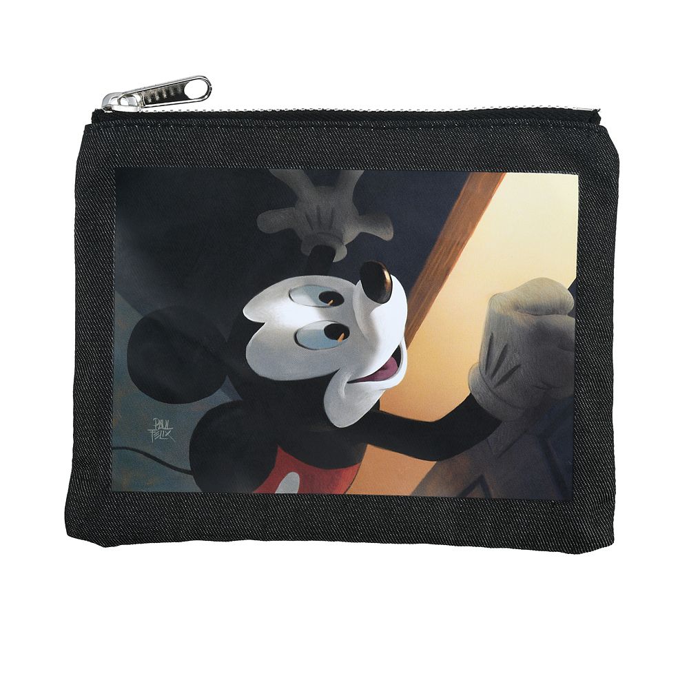 公式 ショップディズニー Walt Quote ミッキー ポーチ フラット Walt Disney 1th