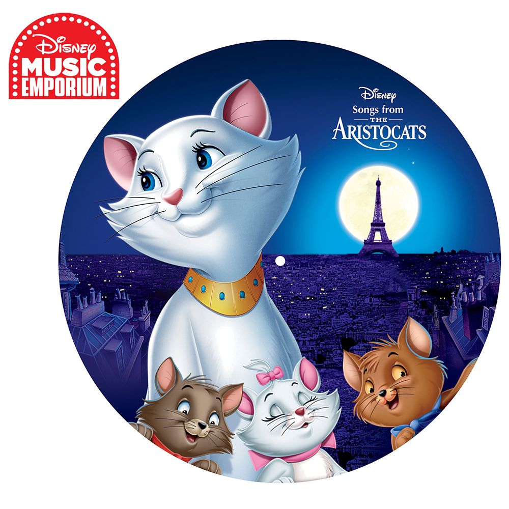 公式 ショップディズニー おしゃれキャット アナログレコード Lp ピクチャーディスク仕様