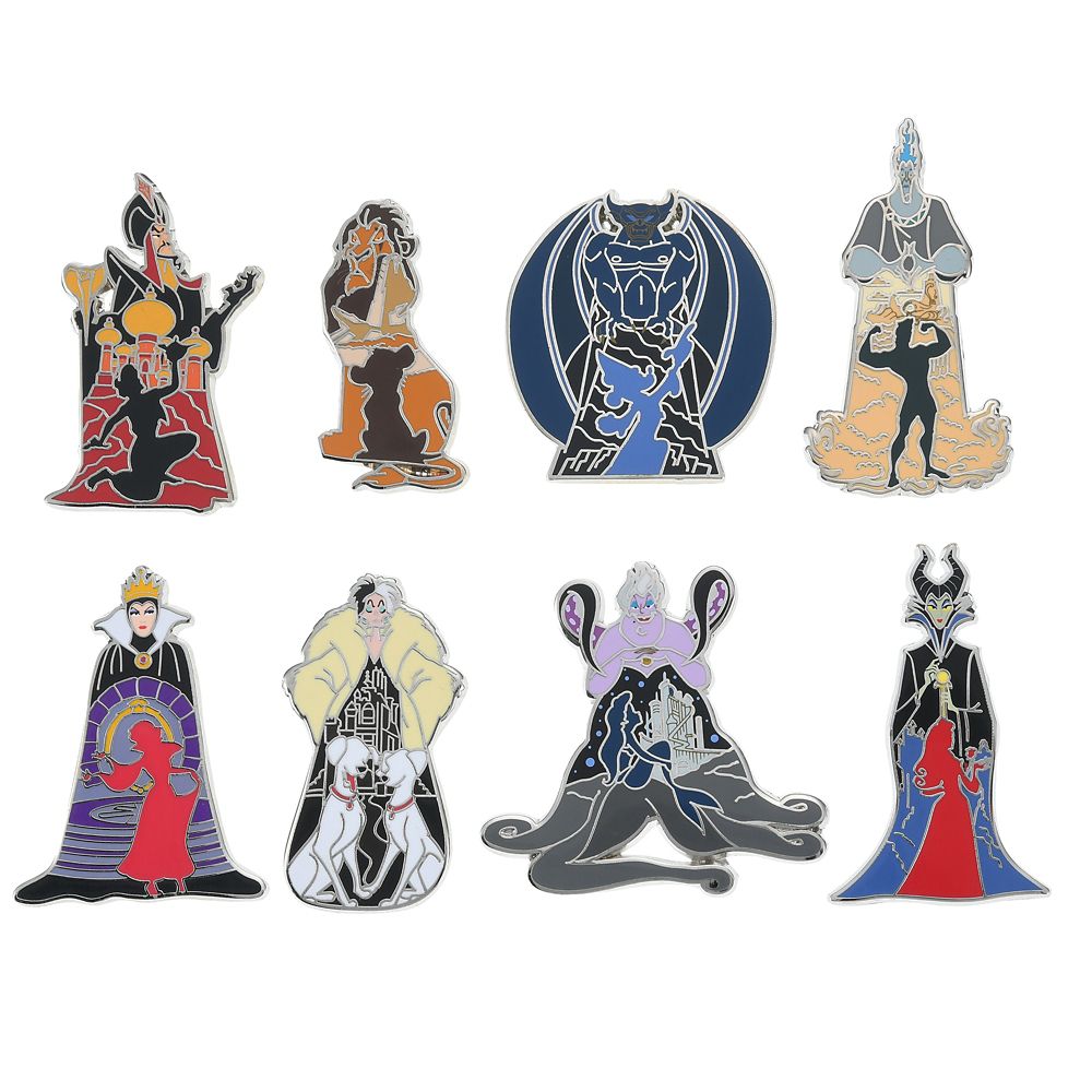 公式 ショップディズニー ディズニーヴィランズ シークレットピンバッジ Overshadowing