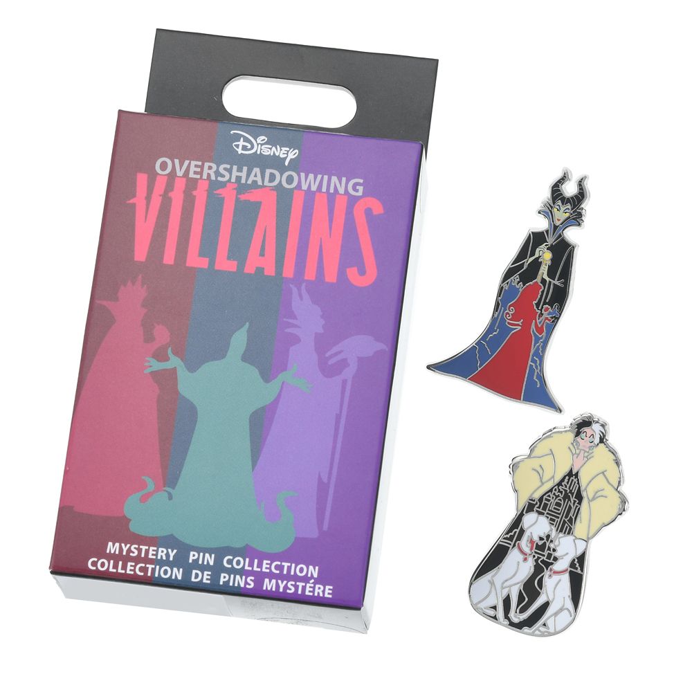 公式 ショップディズニー ディズニーヴィランズ シークレットピンバッジ Overshadowing