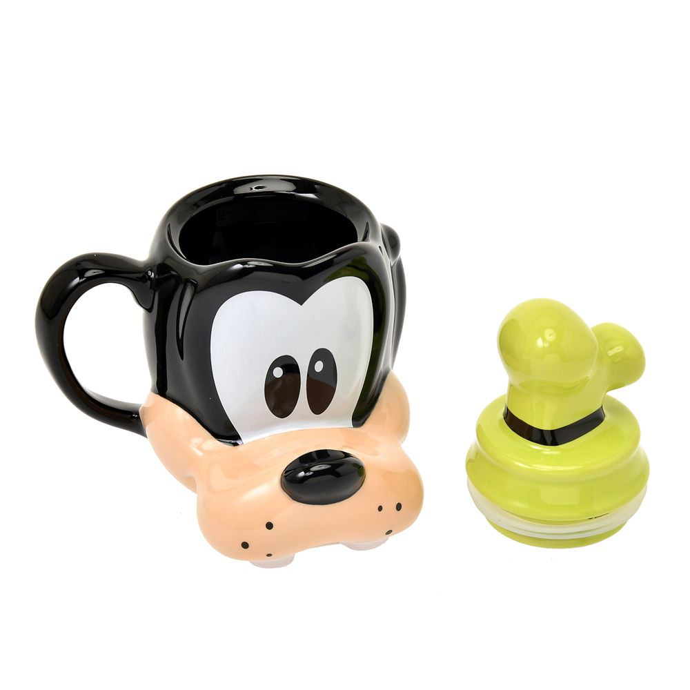 公式 ショップディズニー グーフィー マグカップ ふた付き 3d アニバーサリー