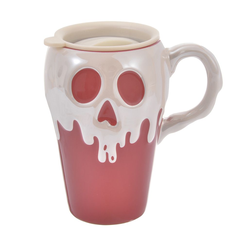 公式 ショップディズニー 白雪姫 マグカップ ふた付き 毒リンゴ