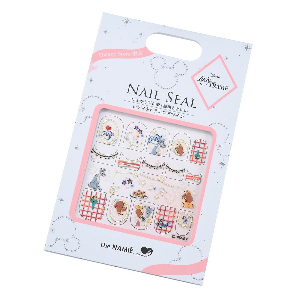 公式 ショップディズニー The Namie Nail Art Collection レディ トランプ ネイルシール レストラン