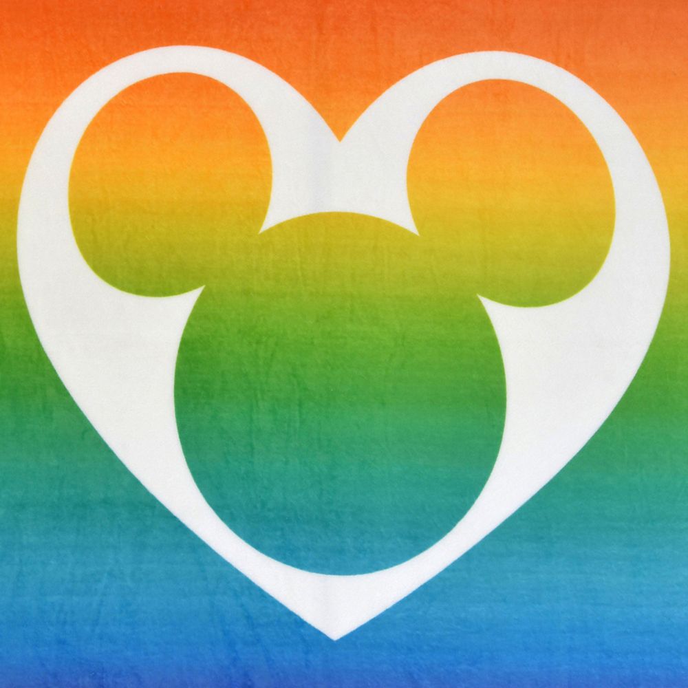 公式 ショップディズニー ミッキー ブランケット 大判 Disney Pride Collection