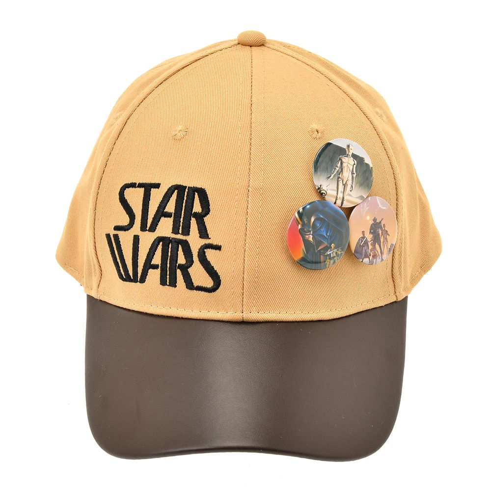 公式 ショップディズニー スター ウォーズ 帽子 キャップ バッジ付き アニバーサリー