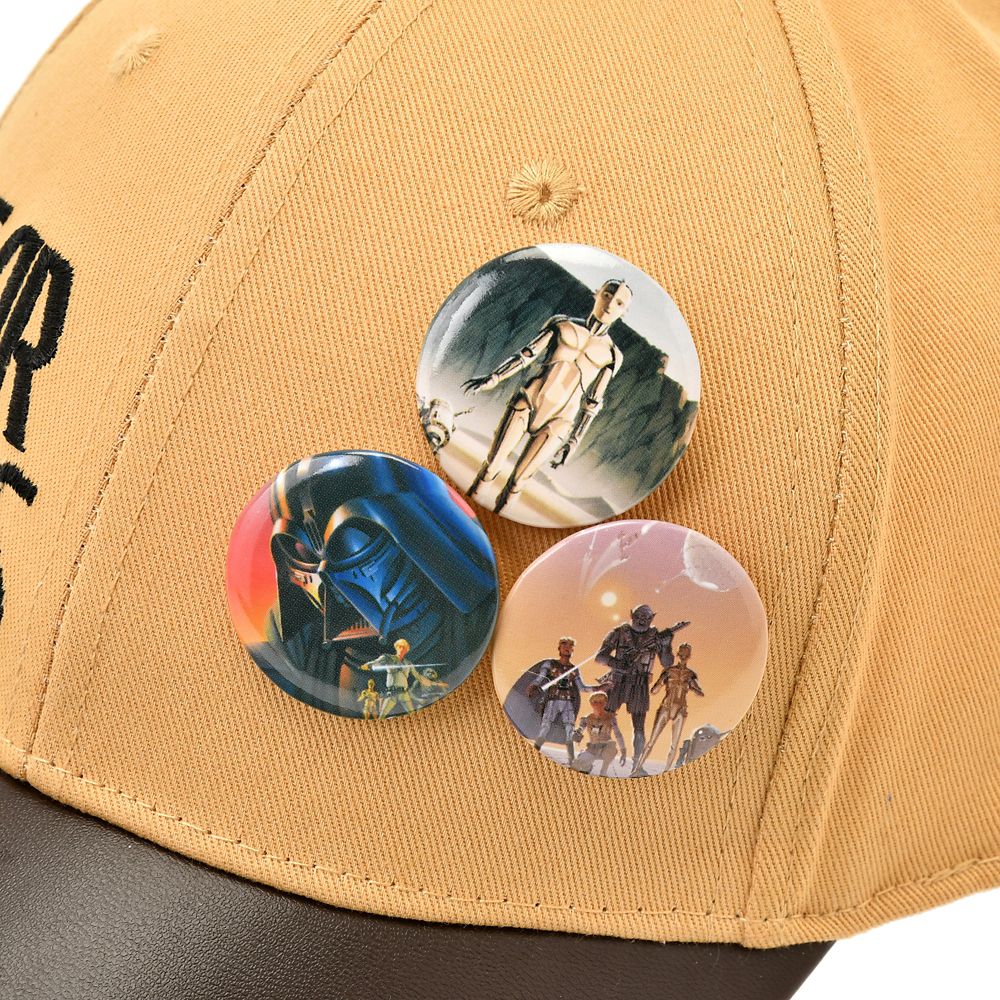 公式 ショップディズニー スター ウォーズ 帽子 キャップ バッジ付き アニバーサリー