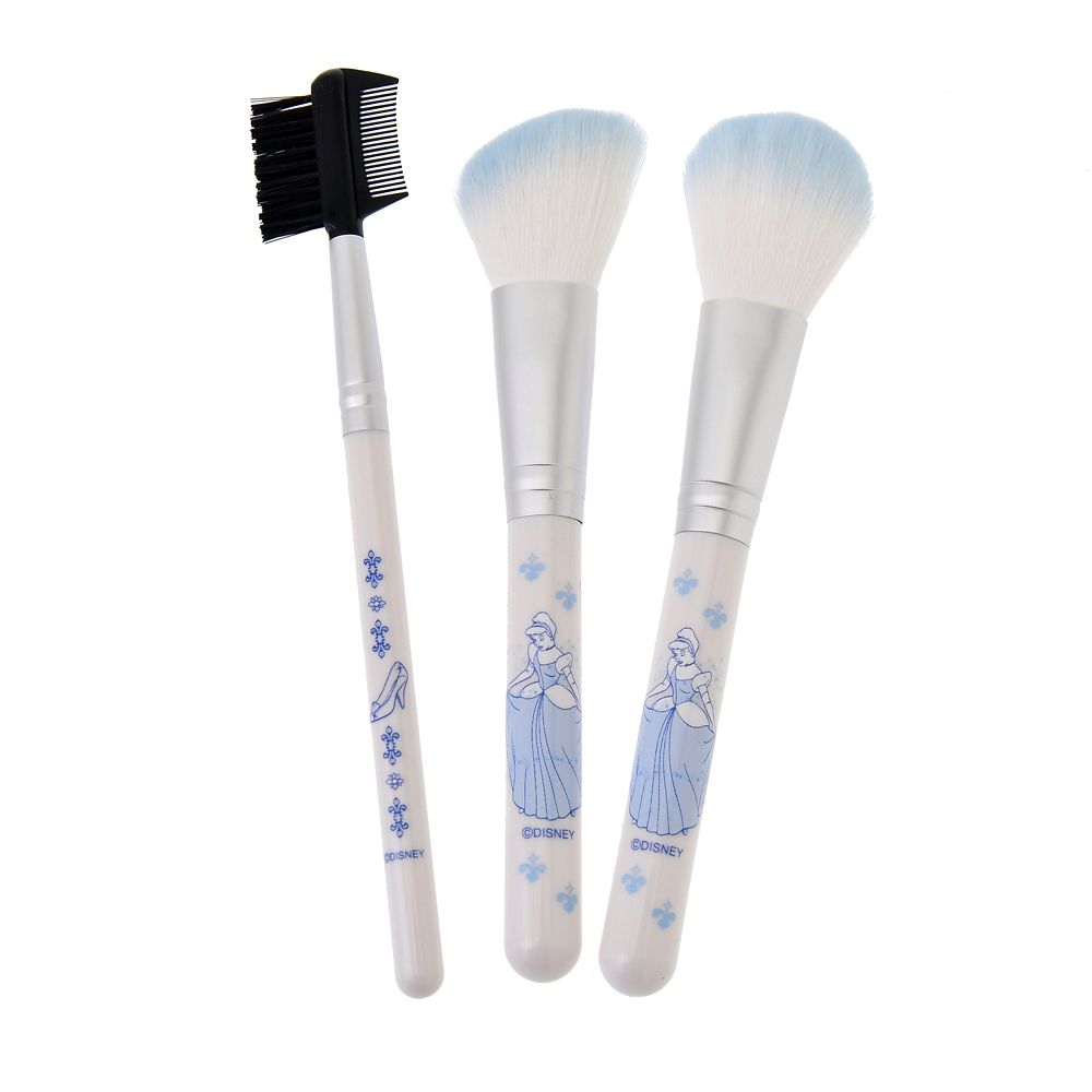 公式 ショップディズニー シンデレラ メイクブラシ ポーチ付き Health Beauty Tool