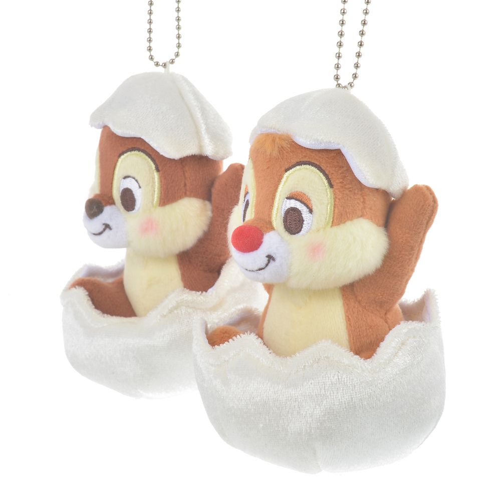 公式 ショップディズニー チップ デール ぬいぐるみキーホルダー キーチェーン Chip And Dale Spring