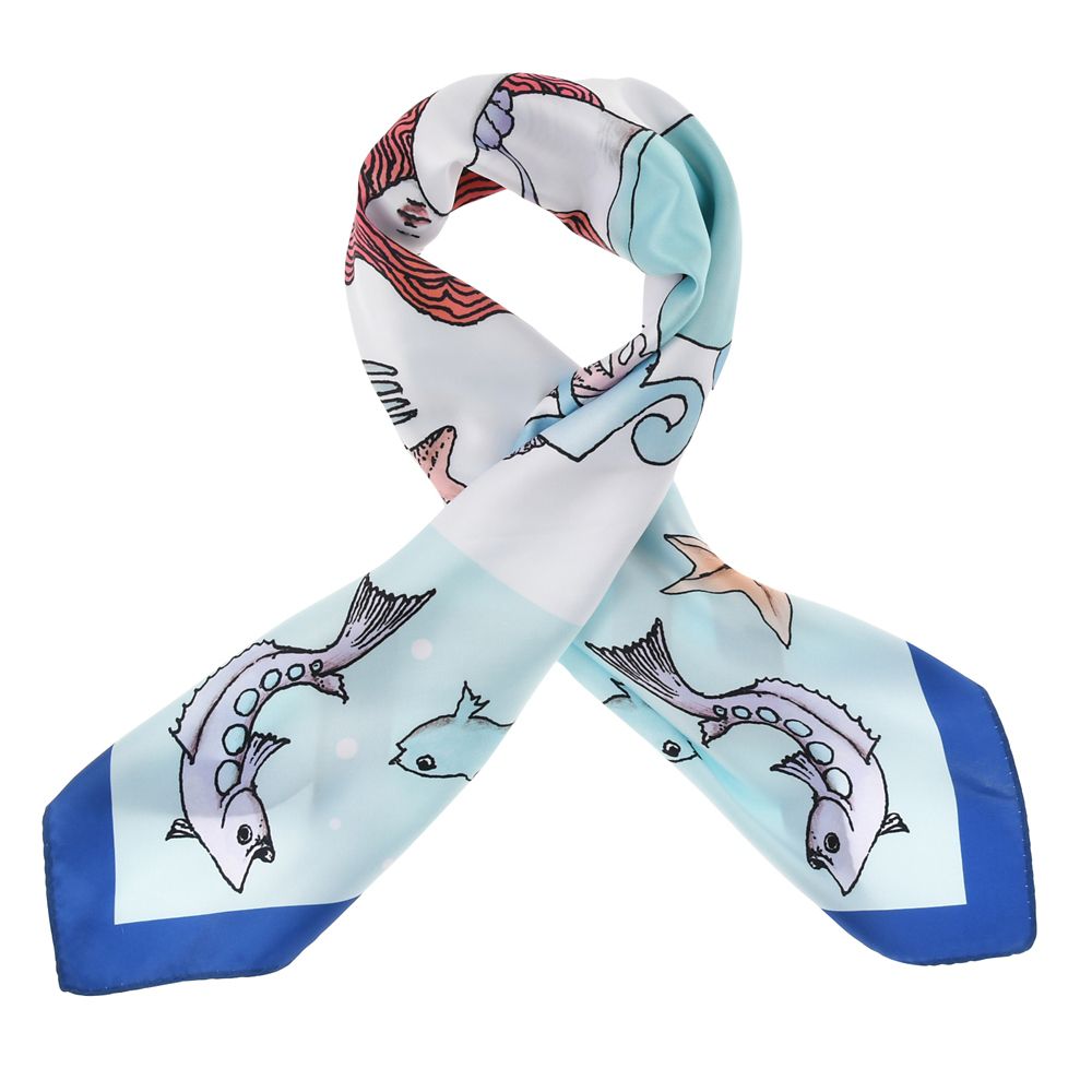 公式 ショップディズニー アリエル スカーフ Disney Artist Collection By Aquirax Uno