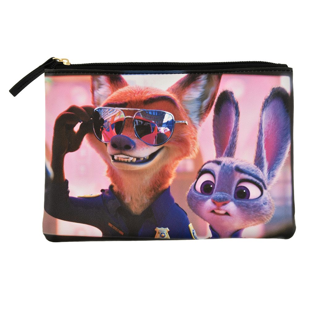 公式 ショップディズニー ジュディ ホップス ニック ワイルド ポーチ フラット Movie Art ズートピア
