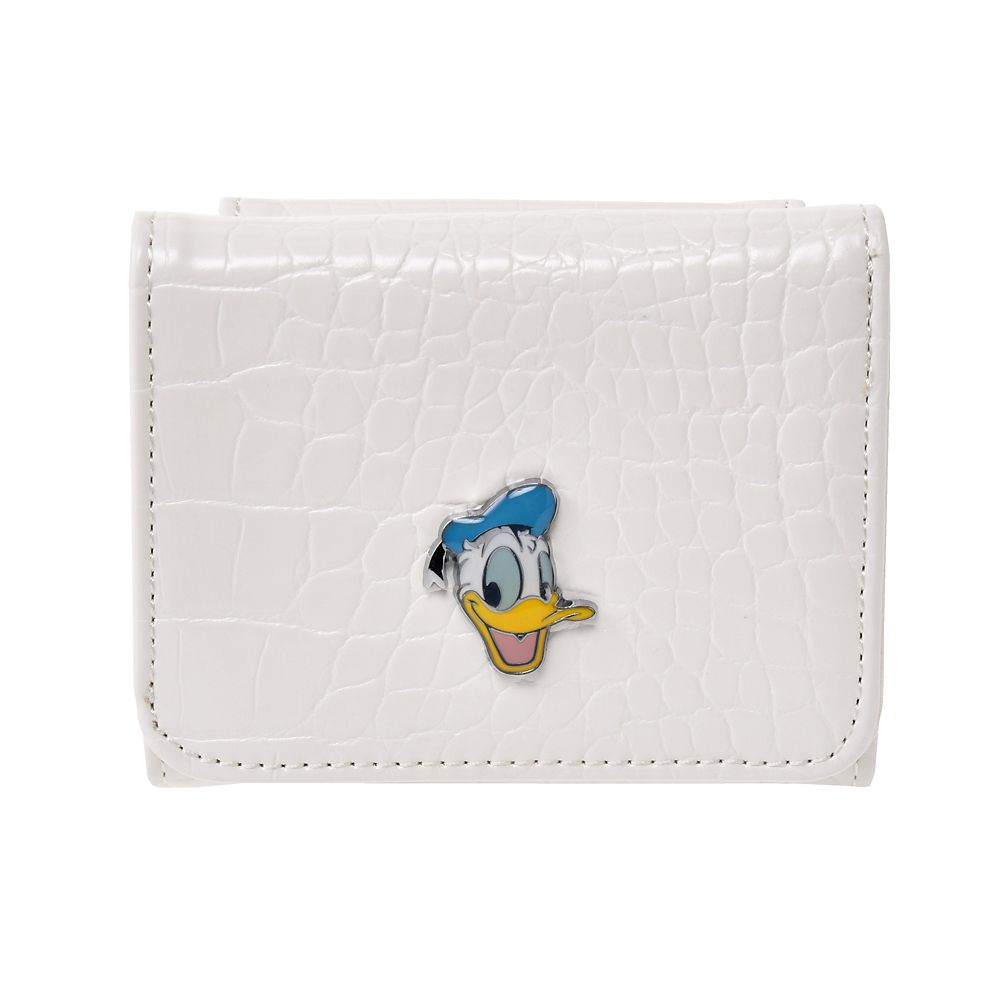 公式 ショップディズニー ドナルド 財布 ウォレット クロコ調
