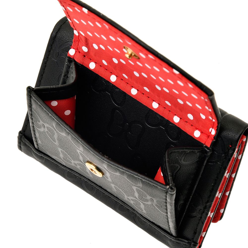 公式 ショップディズニー ミニー 財布 ウォレット メタルリボン