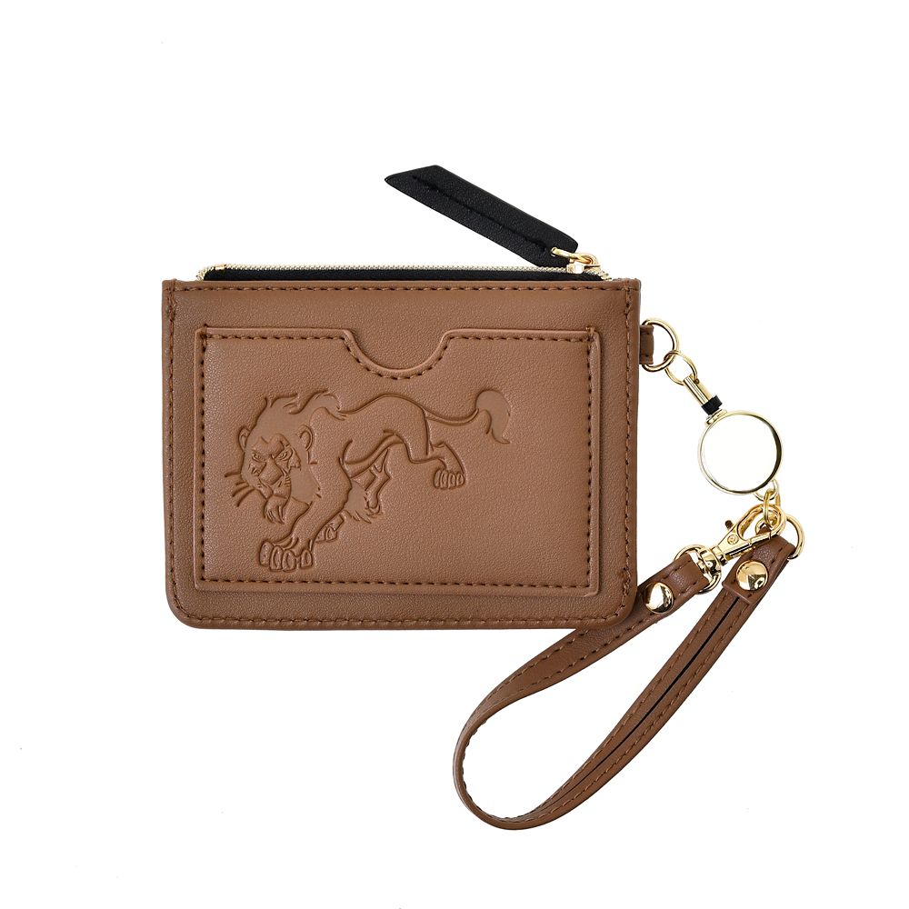 公式 ショップディズニー スカー 定期入れ パスケース フェイス 刺しゅう ライオン キング