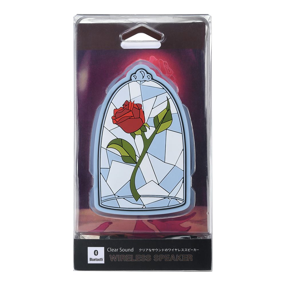 公式 ショップディズニー 美女と野獣 Bluetoothスピーカー 魔法のバラ Enjoy Music