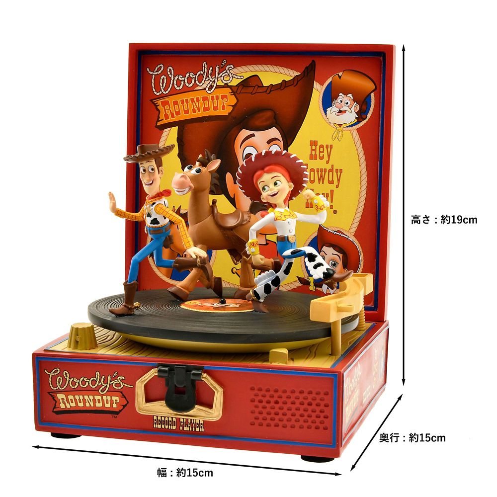 公式 ショップディズニー 受付終了 ハピネスリクエスト ウッディ ジェシー ブルズアイ アクセサリーケース トイ ストーリー Story Collection 23年3月中発送予定