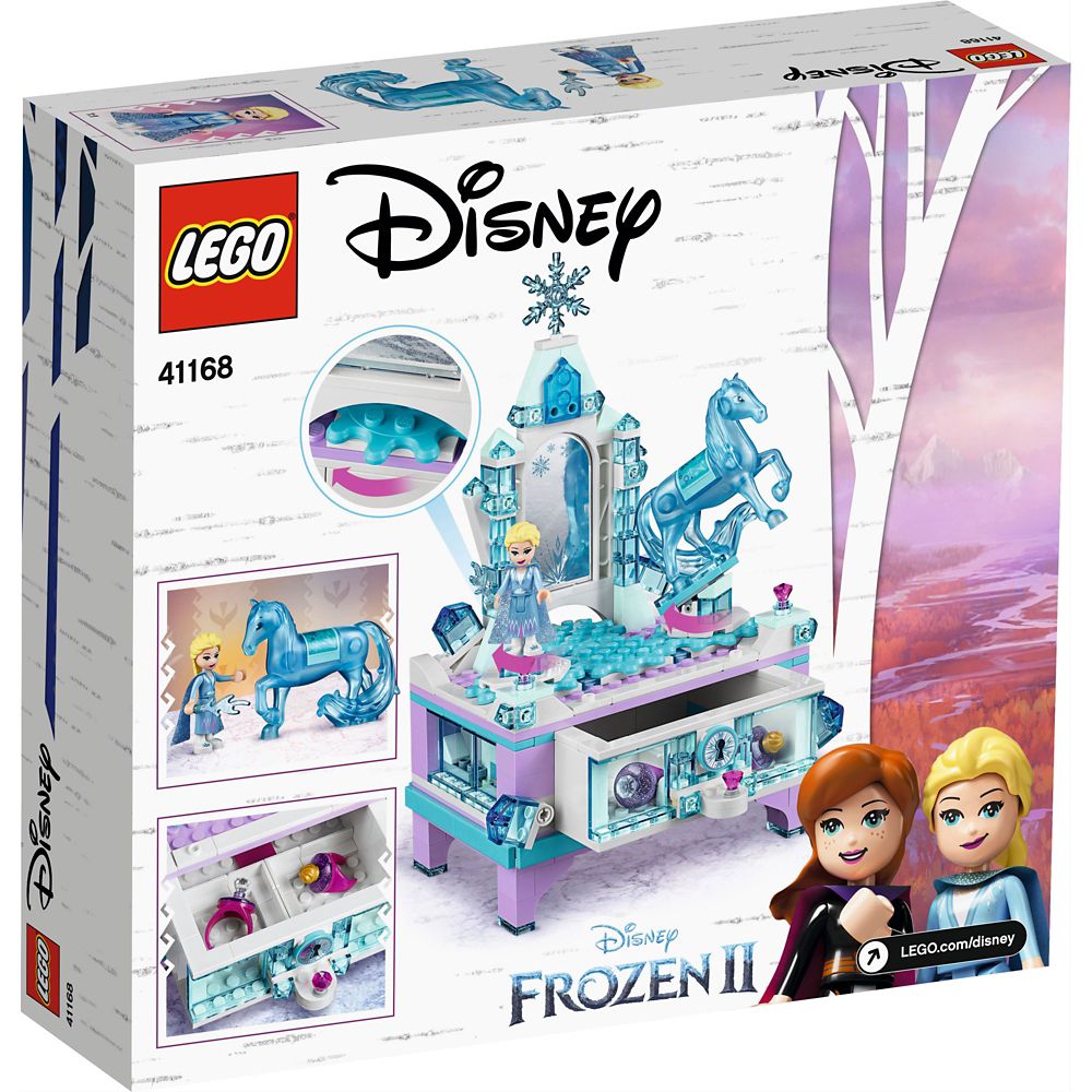 公式 ショップディズニー Lego エルサ ノック エルサのジュエリーボックス アナと雪の女王２