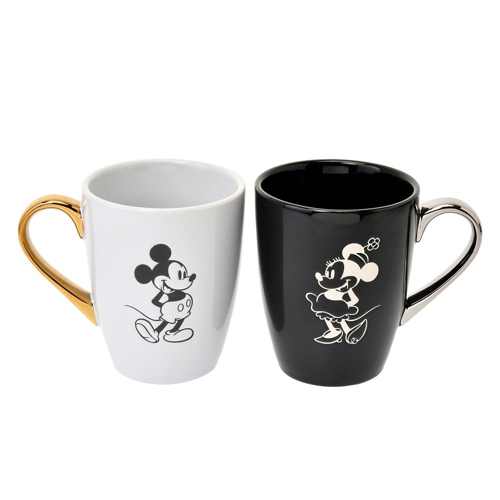 公式 ショップディズニー ミッキー ミニー マグカップ ペア ブラック ホワイト