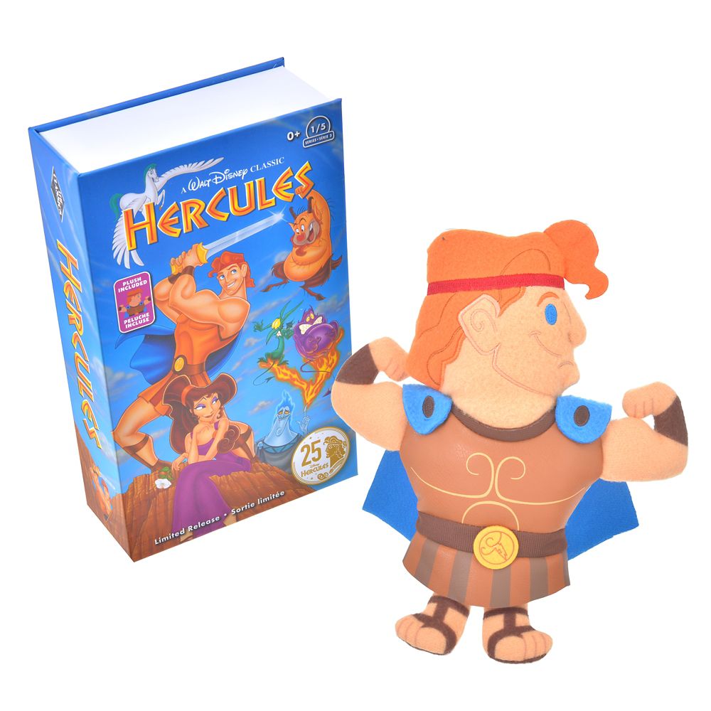 公式 ショップディズニー ヘラクレス ぬいぐるみ Vhs風ボックス入り アニバーサリー