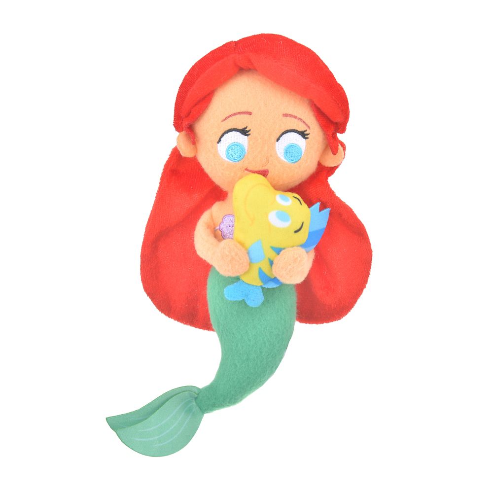 公式 ショップディズニー アリエル フランダー ぬいぐるみ Vhs風ボックス入り リトル マーメイド