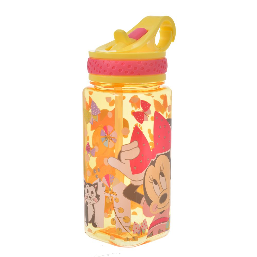 公式 ショップディズニー ミニー フィガロ 水筒 ウォーターボトル スクエア