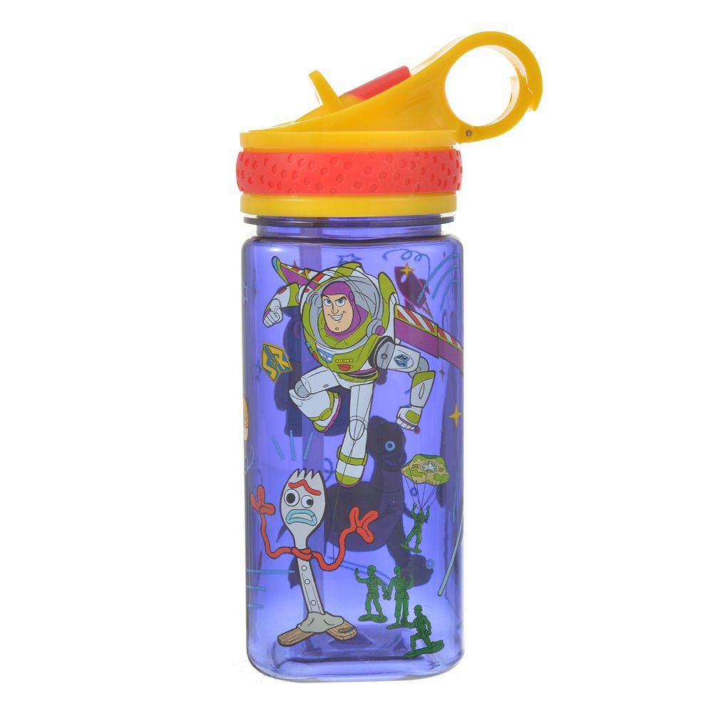 公式 ショップディズニー トイ ストーリー4 水筒 ウォーターボトル スクエア スペースブルー