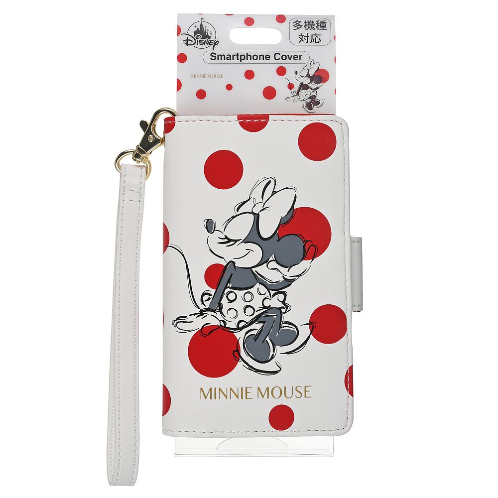 公式 ショップディズニー ミニー 多機種対応 スマホケース カバー ストラップ付き Minnie Day 22