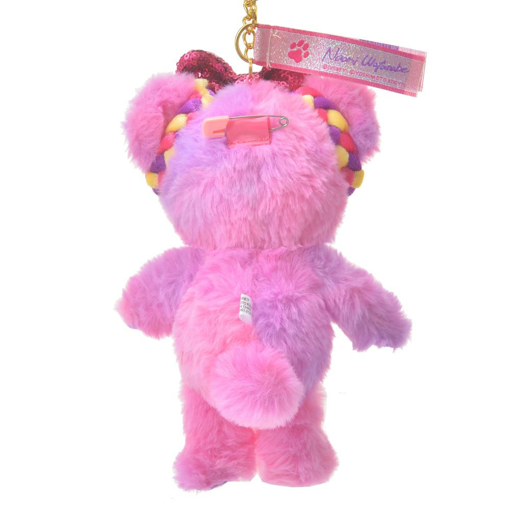 公式 ショップディズニー ユニベアシティ ペパロニ ぬいぐるみキーホルダー キーチェーン On Mode Unibearsity 10th Anniversary