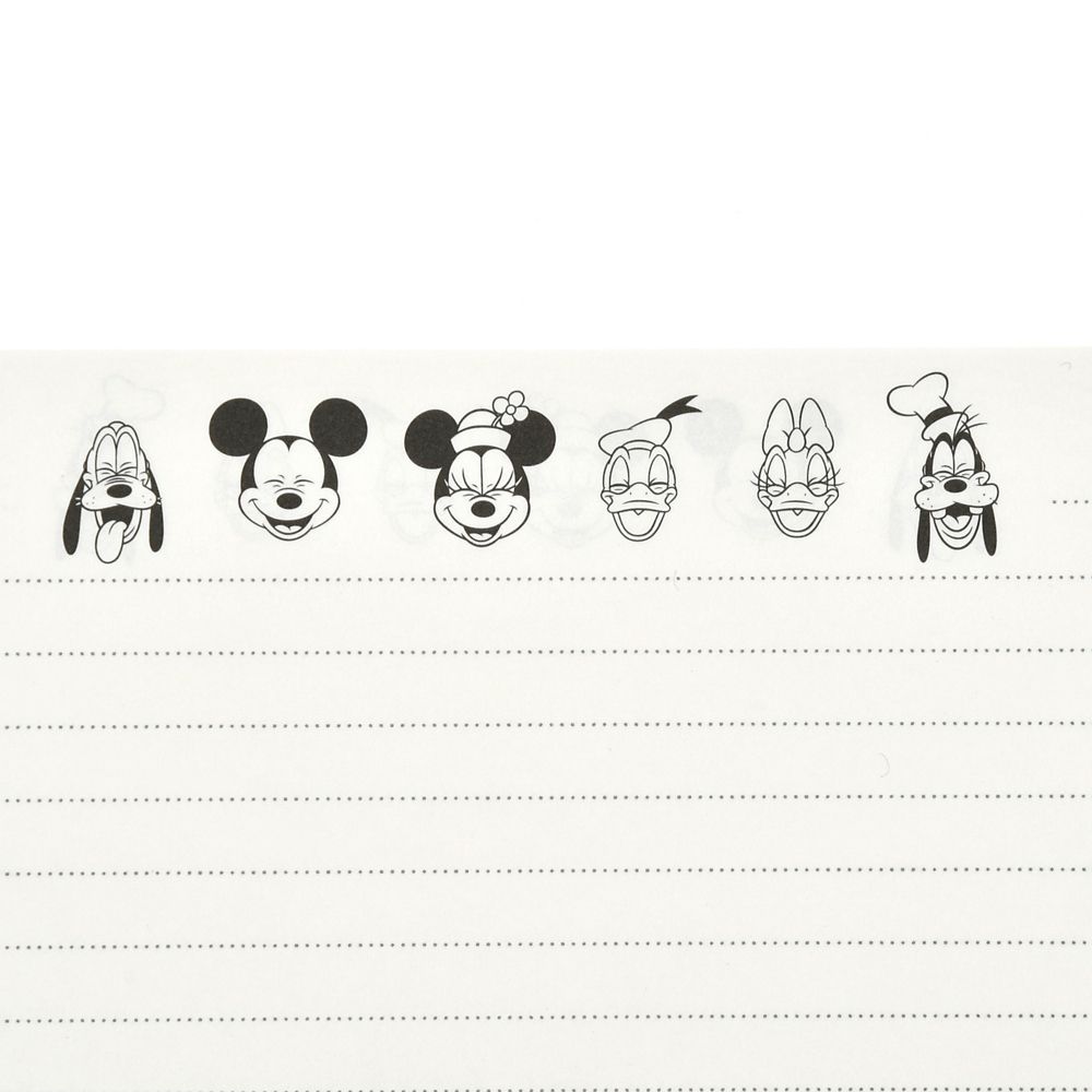 公式 ショップディズニー ミッキー フレンズ ノート B5 ルーズリーフ 26穴 New School Life