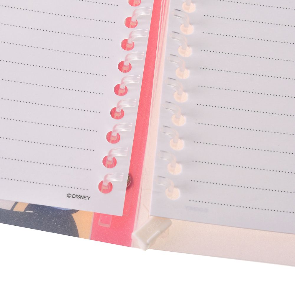 公式 ショップディズニー ミッキー フレンズ バインダー B5 ルーズリーフ用 26穴 New School Life
