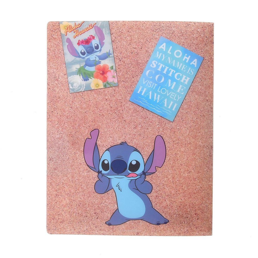 公式 ショップディズニー リロ スティッチ バインダー B5 ルーズリーフ用 26穴 New School Life