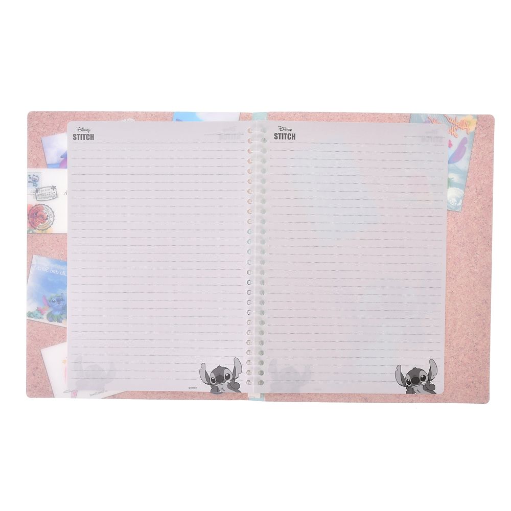公式 ショップディズニー リロ スティッチ バインダー B5 ルーズリーフ用 26穴 New School Life